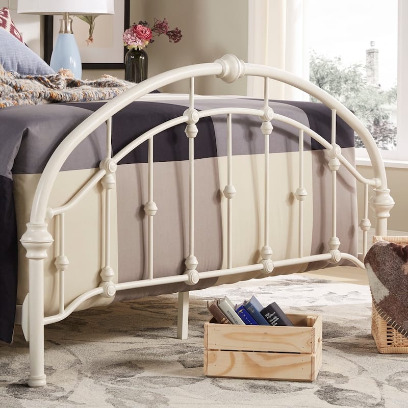 Lacey Round Curved Double Top Arches Victorian Iron Bed by iNSPIRE Q Classic