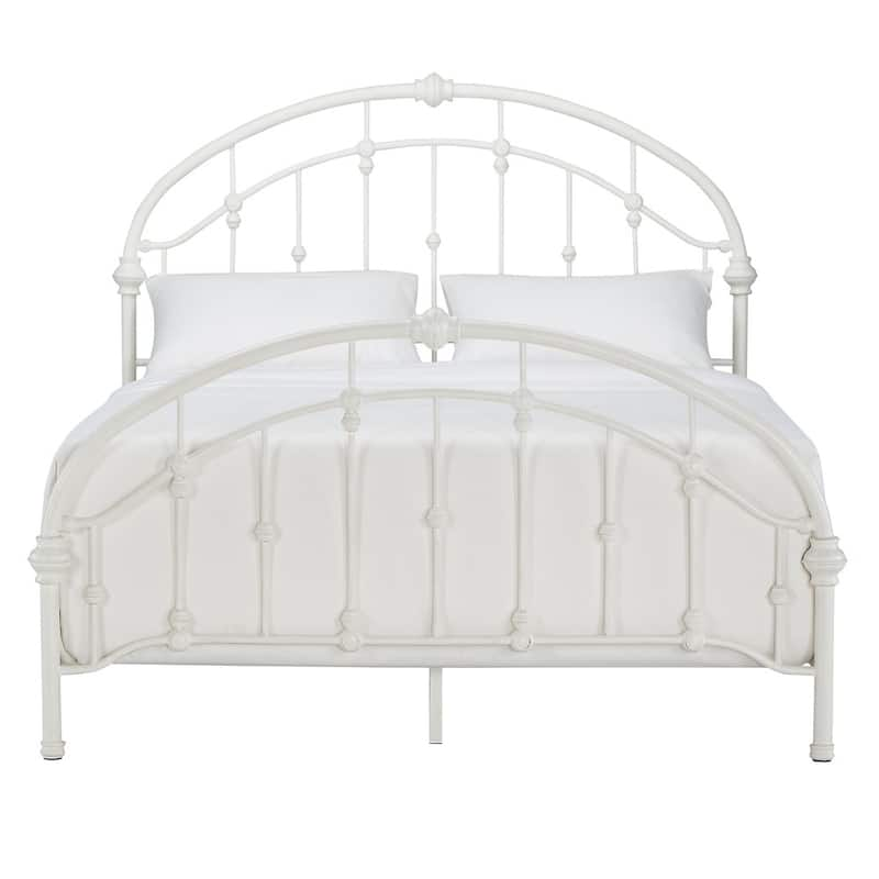 Lacey Round Curved Double Top Arches Victorian Iron Bed by iNSPIRE Q Classic