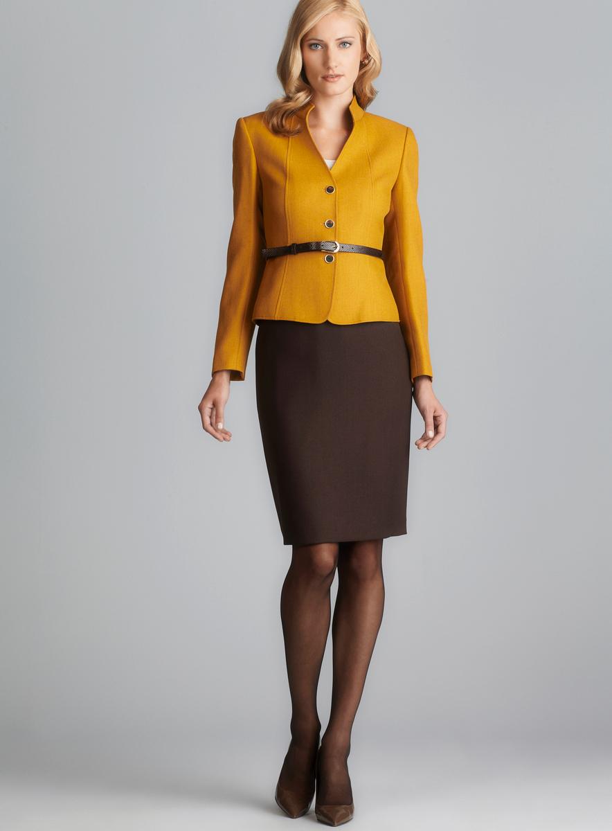 Belted Skirt Suit 112