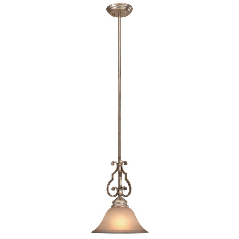 Shelby 1-light Distressed Twilight Mini Pendant