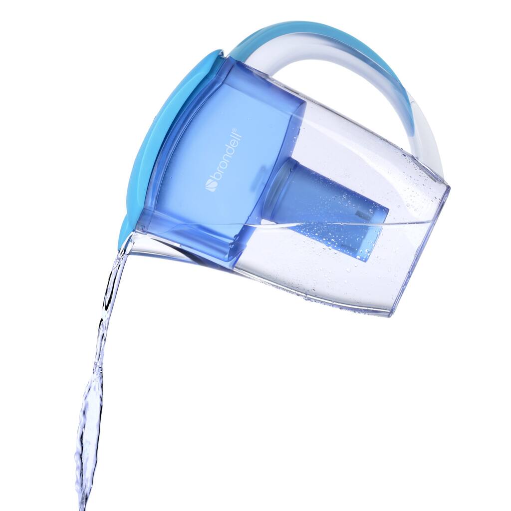 Brondell H2O+ Blue 6-cup Water Filtration Pitcher