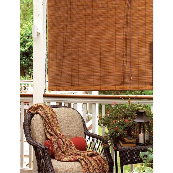 Bamboo Matchstick Indoor/ Outdoor Roll Up Shade Free Shipping On