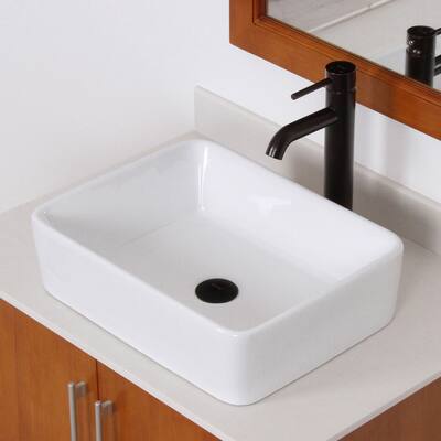 Faucet Included Rectangle Bathroom Sinks Online At Rectangle Bathroom Sinks