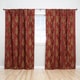 Shop Sherry Kline Luxury China Art Red 84-inch Curtain Panel Pair - 56 ...