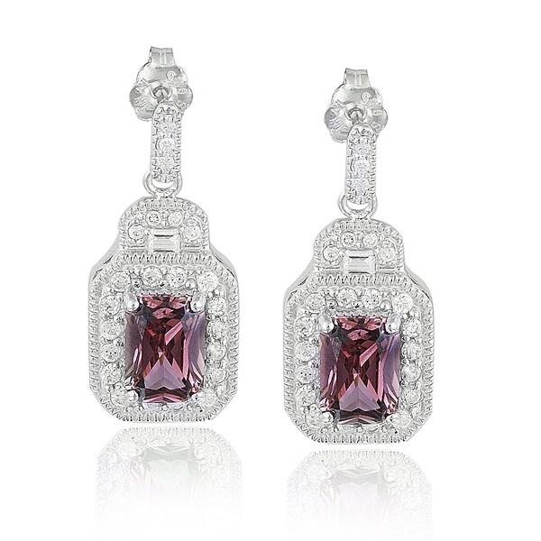 Icz Stonez Sterling Silver Emerald Cut Cubic Zirconia Earrings Icz Stonez Sterling Silver Emerald Cut Cubic Zirconia Earrings
