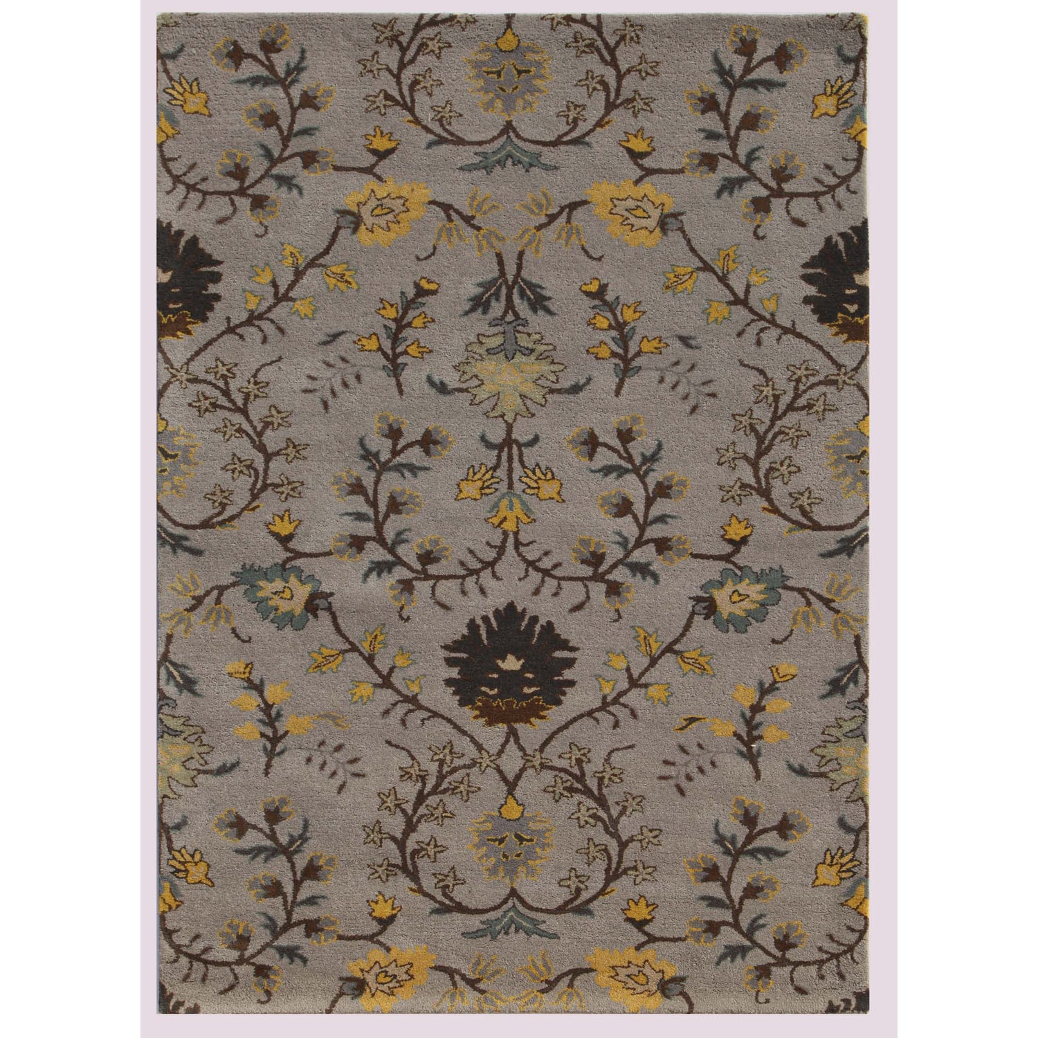 Hand tufted Ashwood Wool Area Rug (8 X 10)