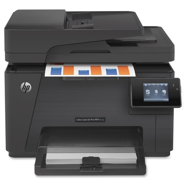 Shop HP LaserJet Pro M177FW Laser Multifunction Printer - Color - Plain 