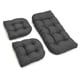 Blazing Needles All-Weather Bench Cushion Set (Set of 3) - Thumbnail 0