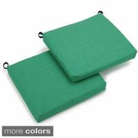Blazing Needles Indoor/Outdoor Chair Cushions (Set of 2)