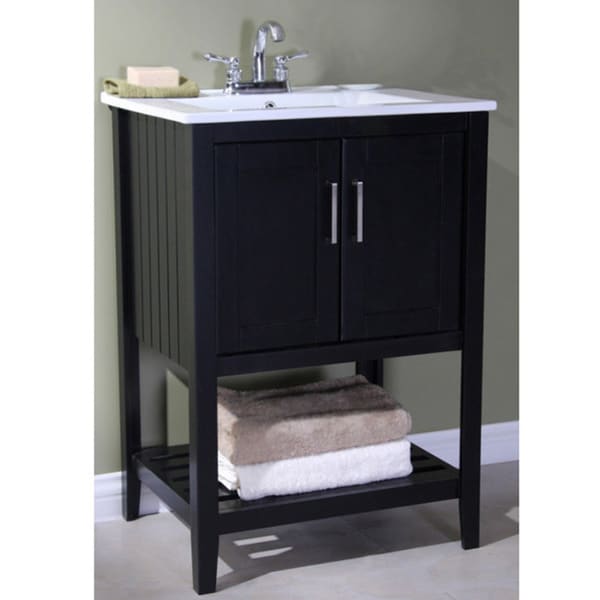 Legion Furniture Ceramic-top 24-inch Single Sink Bathroom Vanity - Overstock - 8306164