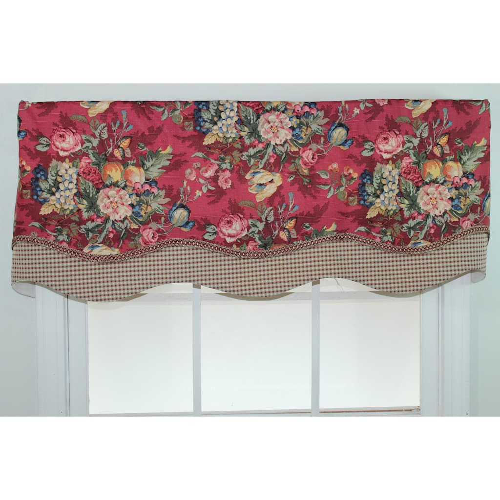 Eternity Ruby Glory Shaped Valance