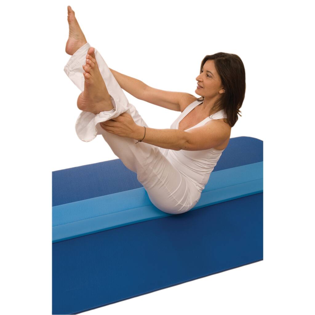 Airex Balance Beam, 64” x 9” x 9.5”/4.5”, Blue