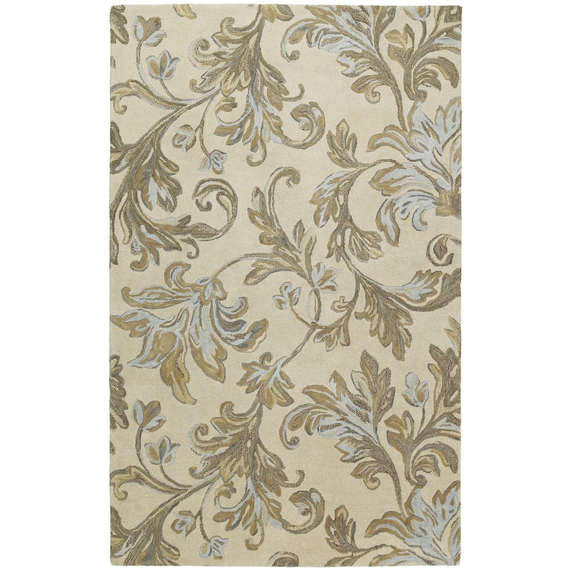 Euphoria Sand Tufted Wool Rug (2'0 x 3'0) - 2' x 3'