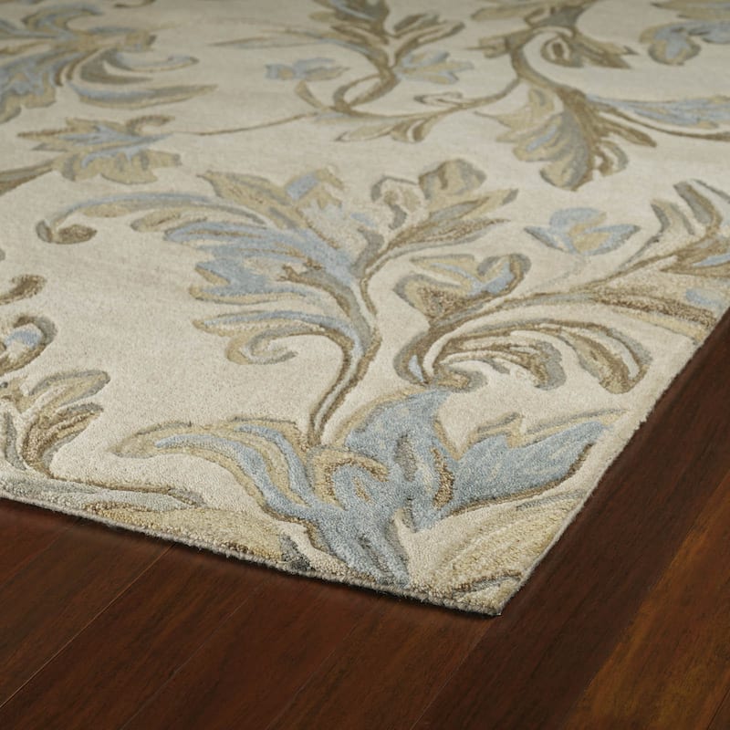 Euphoria Sand Tufted Wool Rug (2'0 x 3'0) - 2' x 3'