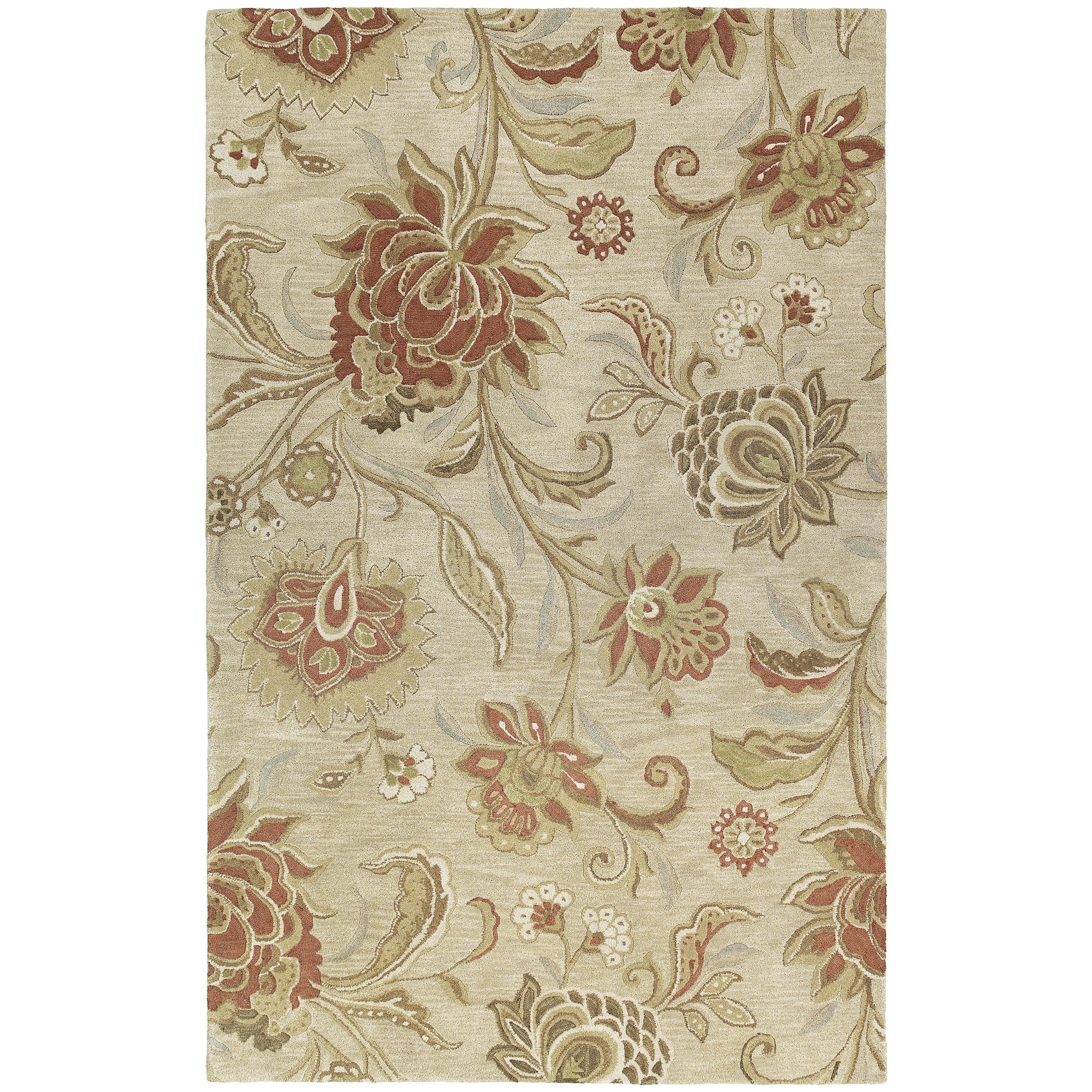 Euphoria Sand Tufted Wool Accent Rug (20 X 30)