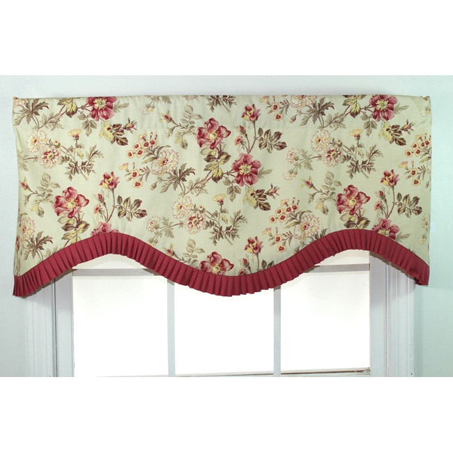 Bennington Parchment Cornice Valance