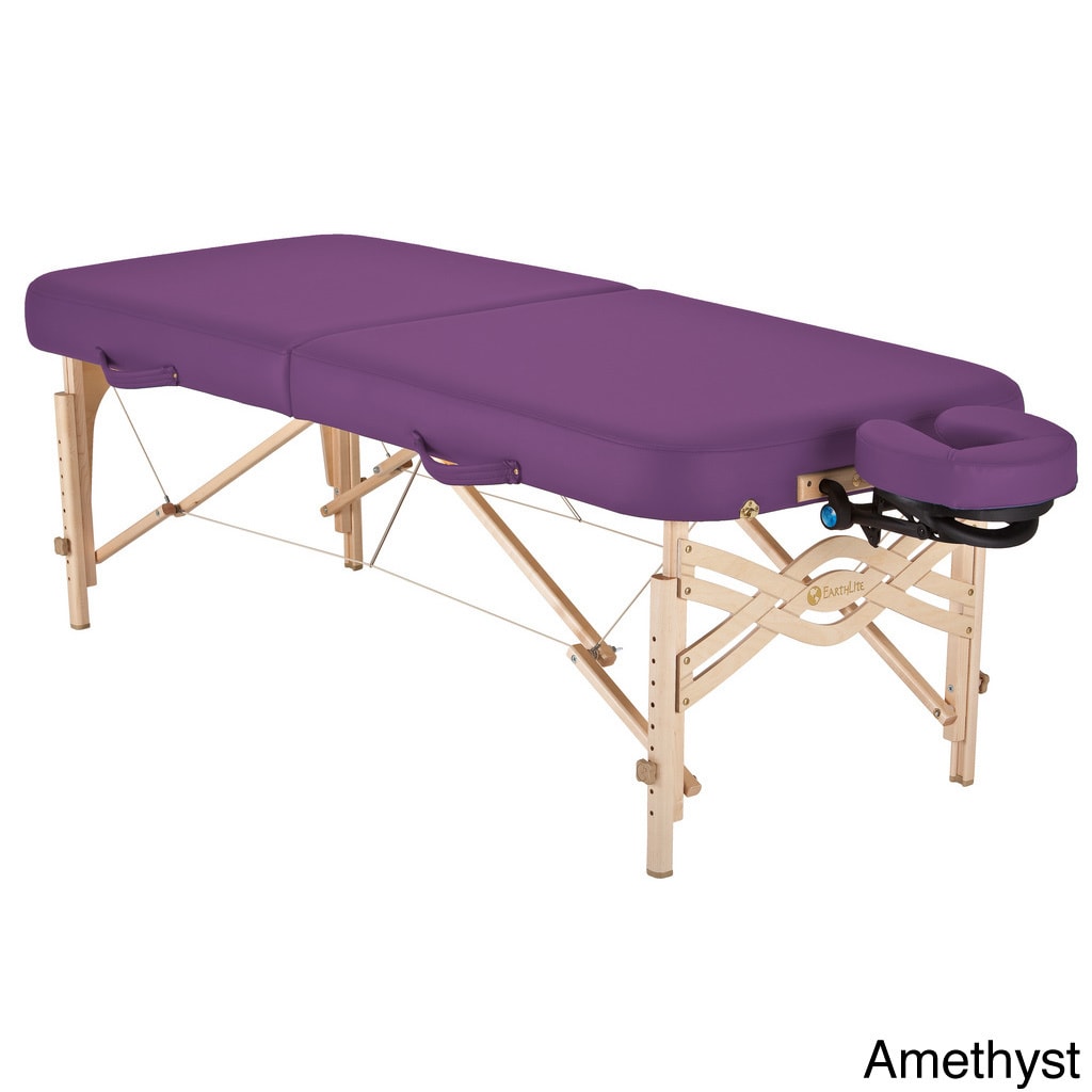 Earthlite Spirit Half Reiki / Half Standard Panel 30 inch Portable Massage Table Package With Flex rest