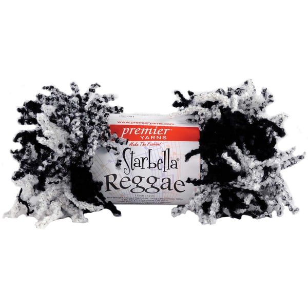 Starbella Black and White Reggae Yarn Premier Yarn