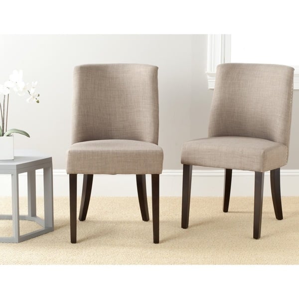 Shop Safavieh Dining Judy Olive Green Dining Chairs Set Of