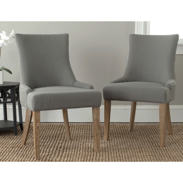 Safavieh Dining Deco Bacall Arctic Grey Dining Chair 24 X 283 X 47 Bed Bath And Beyond 8487