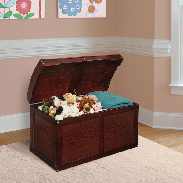 Barrel Top Toy Chest Cherry - 31"l x 17"d x 19"h