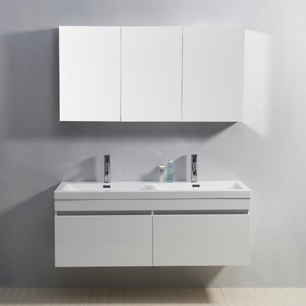 virtu usa zuri 55-inch double sink vanity - free shipping today virtu usa zuri 55-inch double sink vanity - free shipping today
