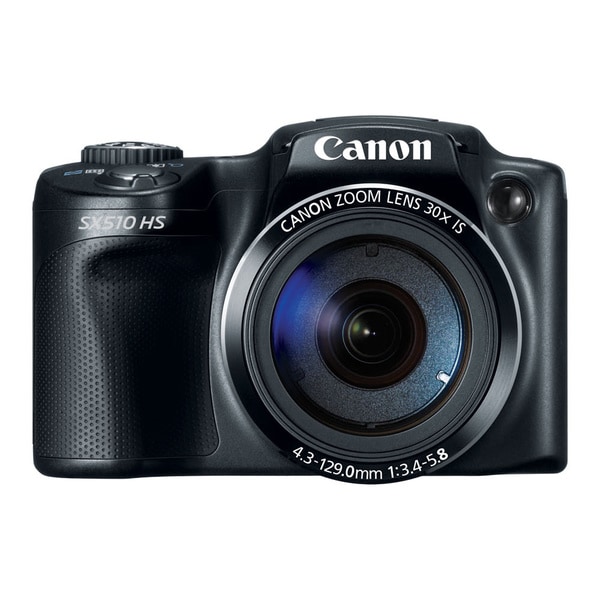 Canon PowerShot SX510 HS 12.1MP Black Digital Camera