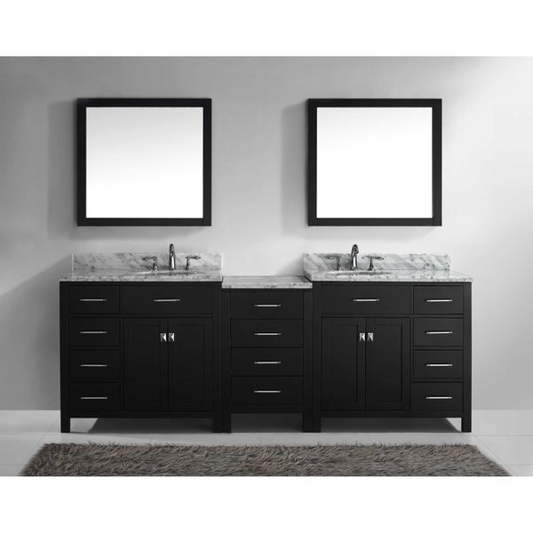 83 Inch Bathroom Vanity virtu usa caroline parkway 93-inch carrara white marble double 83 Inch Bathroom Vanity virtu usa caroline parkway 93-inch carrara white marble double