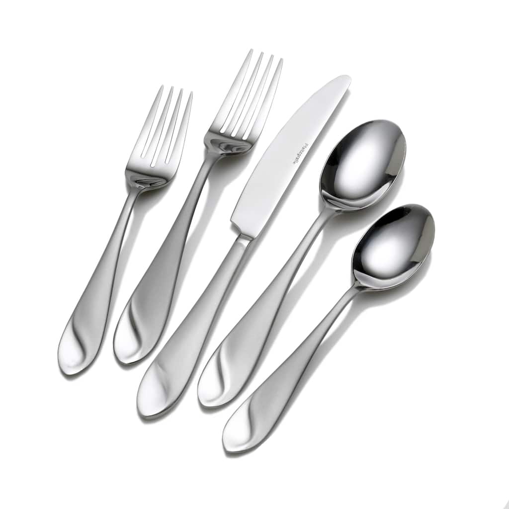 Pfaltzgraff Everyday 'Sand and Sea Frost' 20-piece Flatware Set