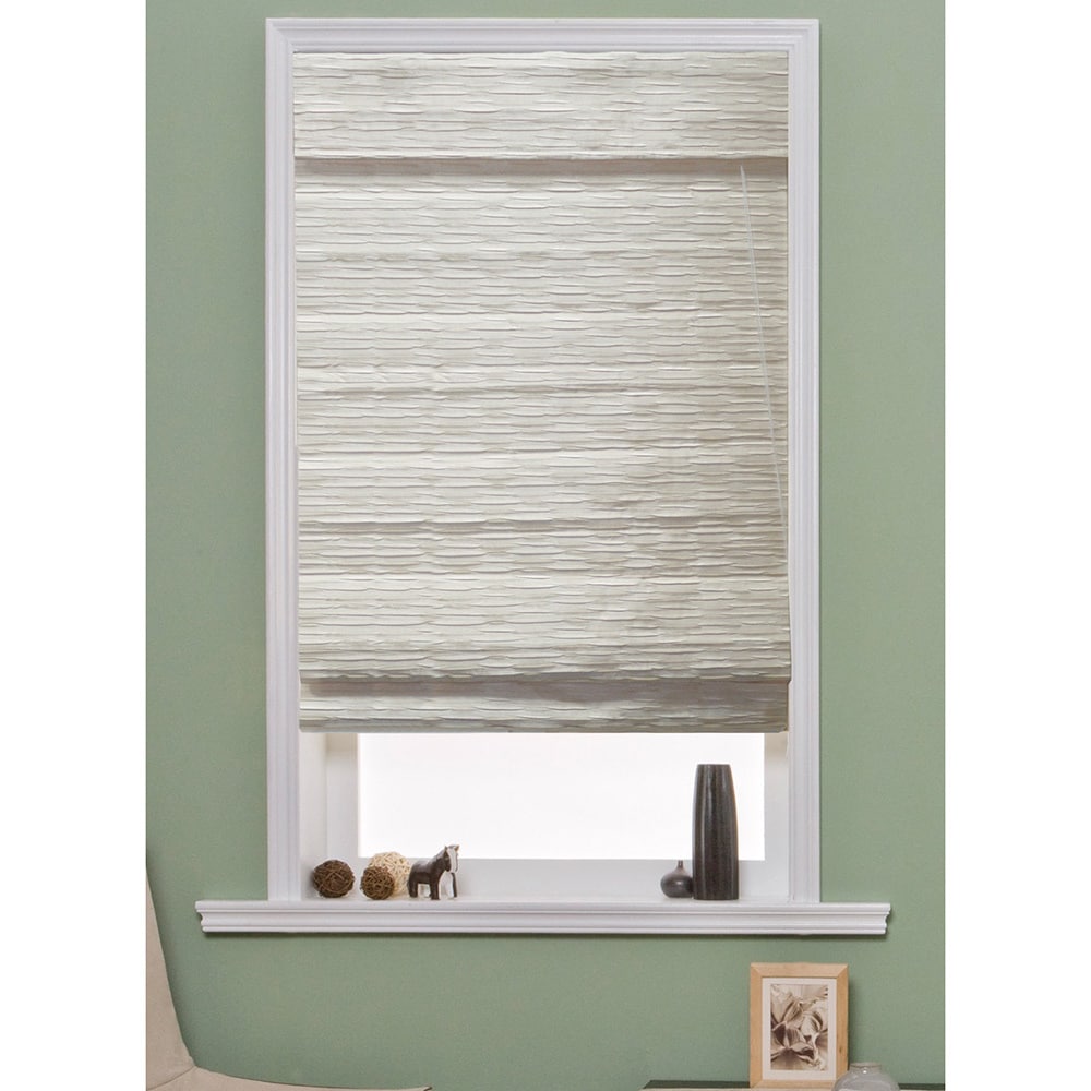 Chicology Charming Nicole Creme Roman Shades