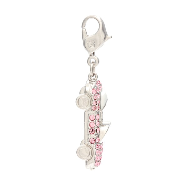 Cadillac Metal Keychain made with Swarovski Crystals
