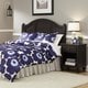 preview thumbnail 1 of 1, Bermuda King Headboard and Night Stand by Home Styles