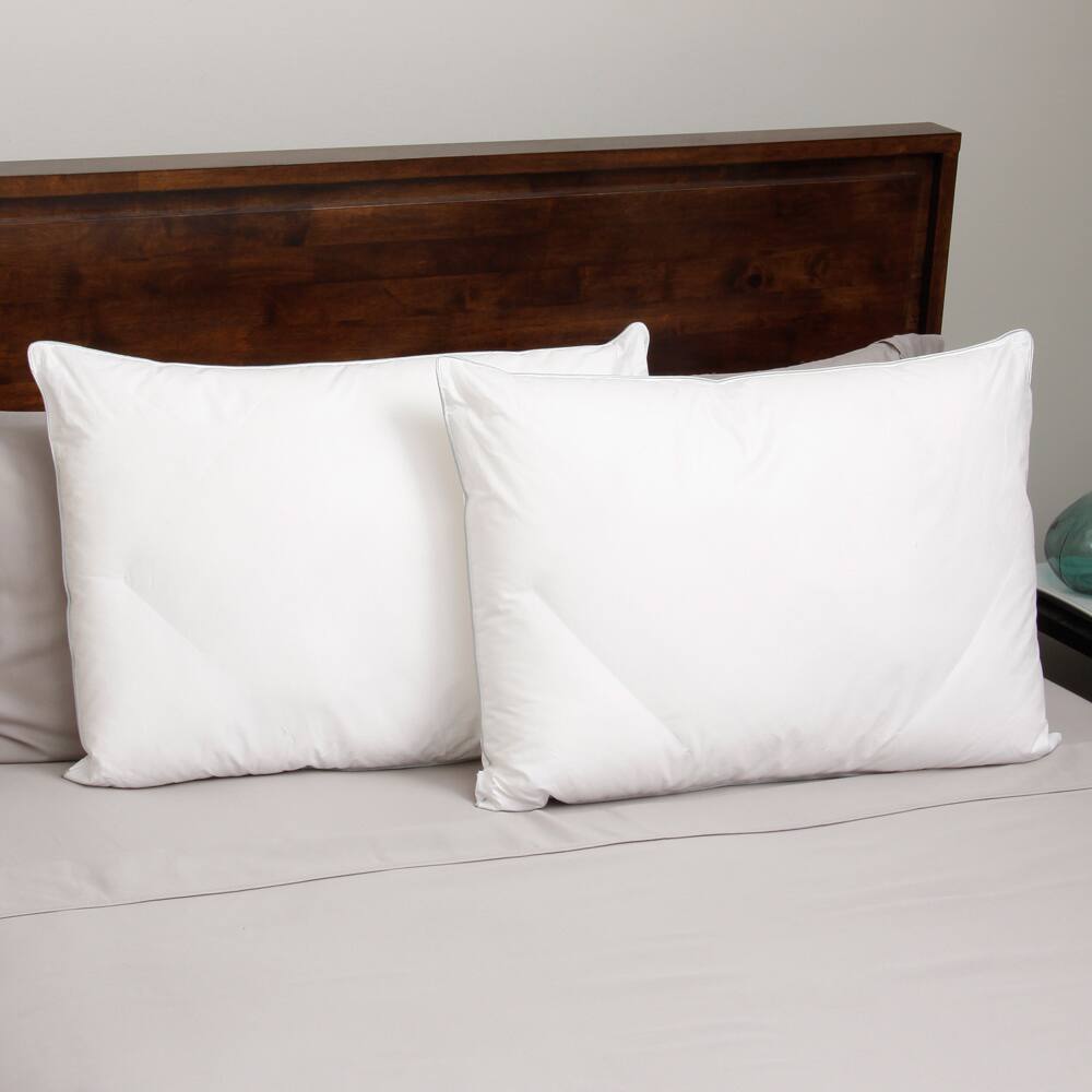 Hotel Madison 300 Thread Count Open Diamond Down Alternative Pillows (Set of 2)
