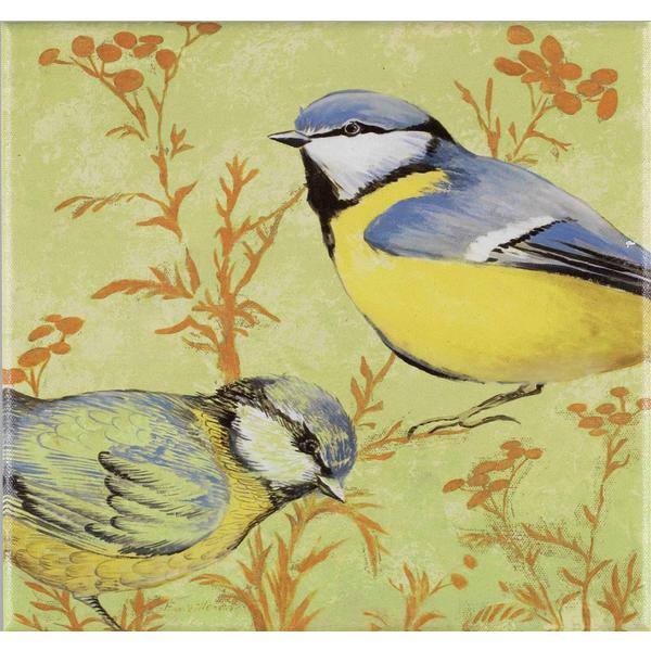 Fabrice de Villeneuve's 'Bird's Style' (Set of 2) - Bed Bath