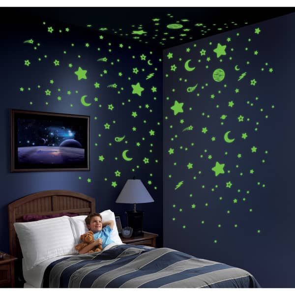 Shop Discovery Kids Glow In The Dark Stars And Planets Free