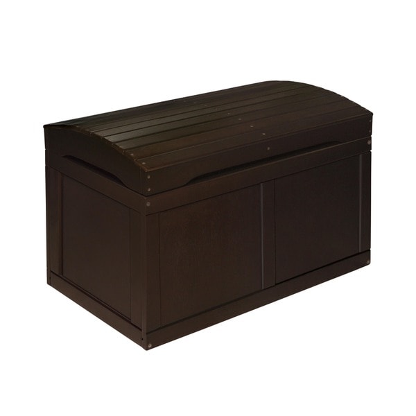 Espresso Barrel Top Toy Chest