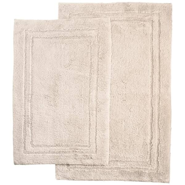 Shop Miranda Haus Luxurious Combed Cotton Non Skid Bath Rug Set