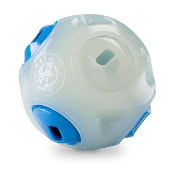 Shop Dog Orbee Tuff Glow in the Dark Whistle Ball Free