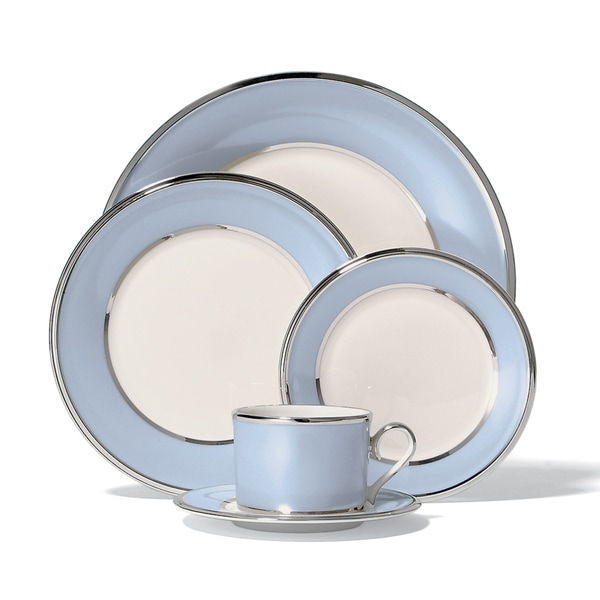 Shop Lenox Blue Frost 5Piece Dinnerware Place Setting Free Shipping