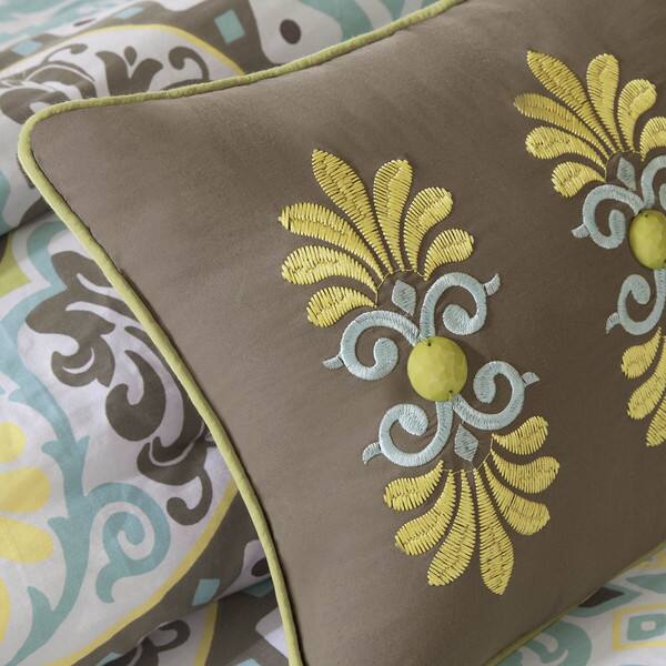 Shop Madison Park Bali 7 Piece Comforter Set In King As Is Item