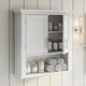 RiverRidge Somerset Collection Two-Door Wall Cabinet, White - Thumbnail 0