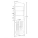 RiverRidge Ellsworth Tall Corner Etagere - Thumbnail 8