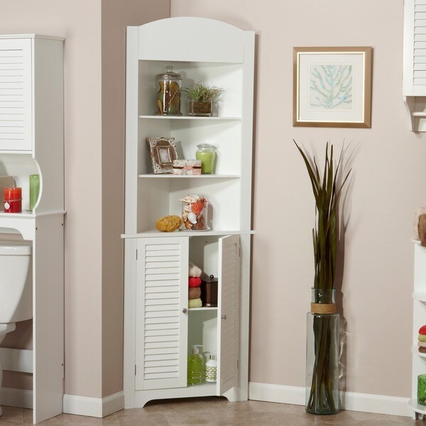 RiverRidge Ellsworth Tall Corner Etagere