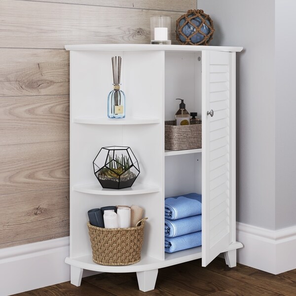 RiverRidge Ellsworth Cabinet with Side Shelves