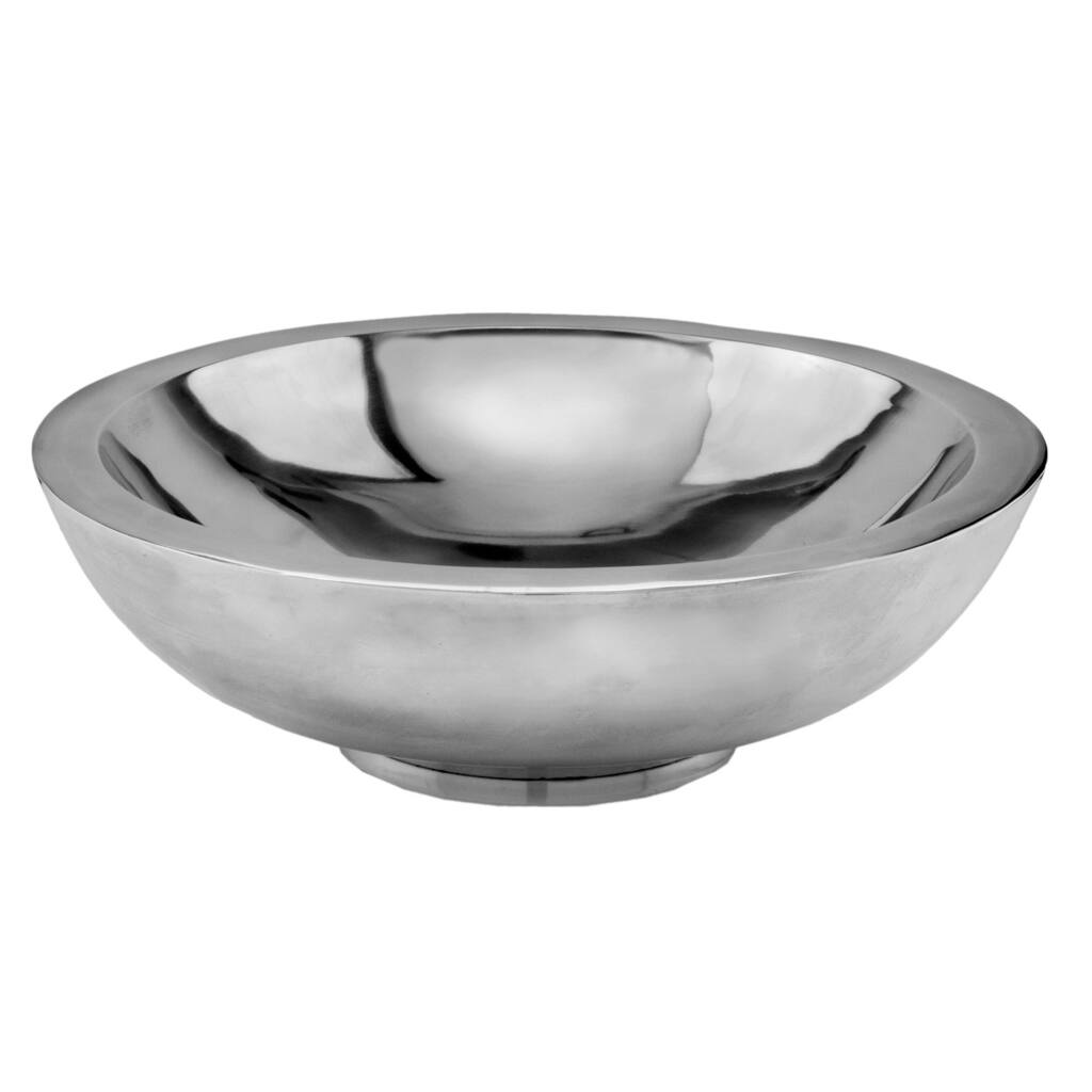 Aluminum Round Decorative Bowl