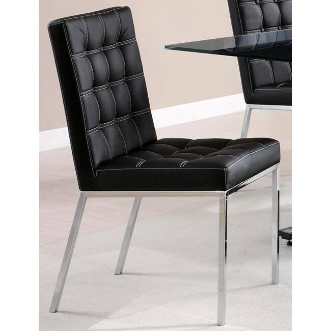 Ragin Plush Tufted Dining Chairs (Set of 2)