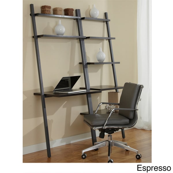 espresso ladder desk