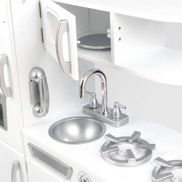 kidkraft vintage play kitchen white