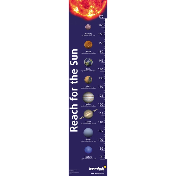 Levenhuk 'Reach for the Sun' Growth Chart Levenhuk Telescope Accessories