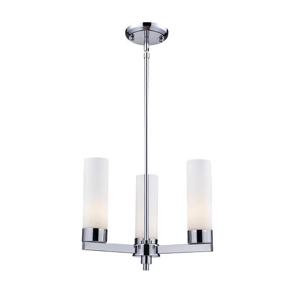 'Ibis' Conetemporary 3 light Chrome Finish Chandelier Z Lite Chandeliers & Pendants